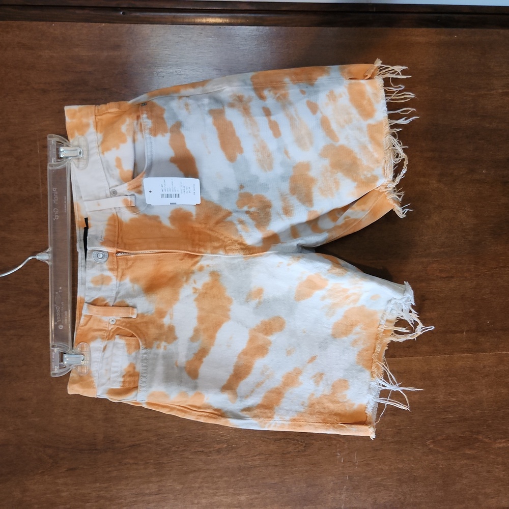 NWT HUDSON Tye-Dye shorts Size 28